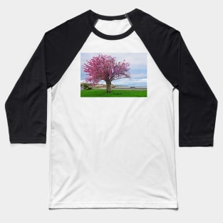 Lynn Shore Drive Spring Cherry Blossoms Lynn MA Baseball T-Shirt